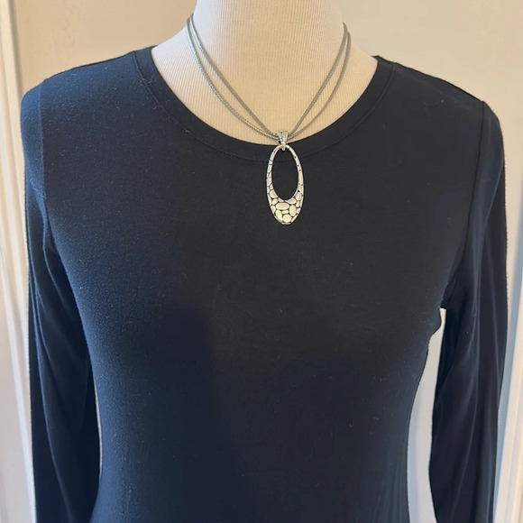 Max Studio Tee, 3/4 sleeves, NWT - Picture 2 of 9